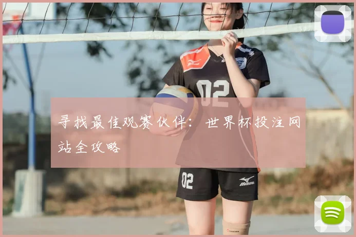 寻找最佳观赛伙伴:世界杯投注网站全攻略